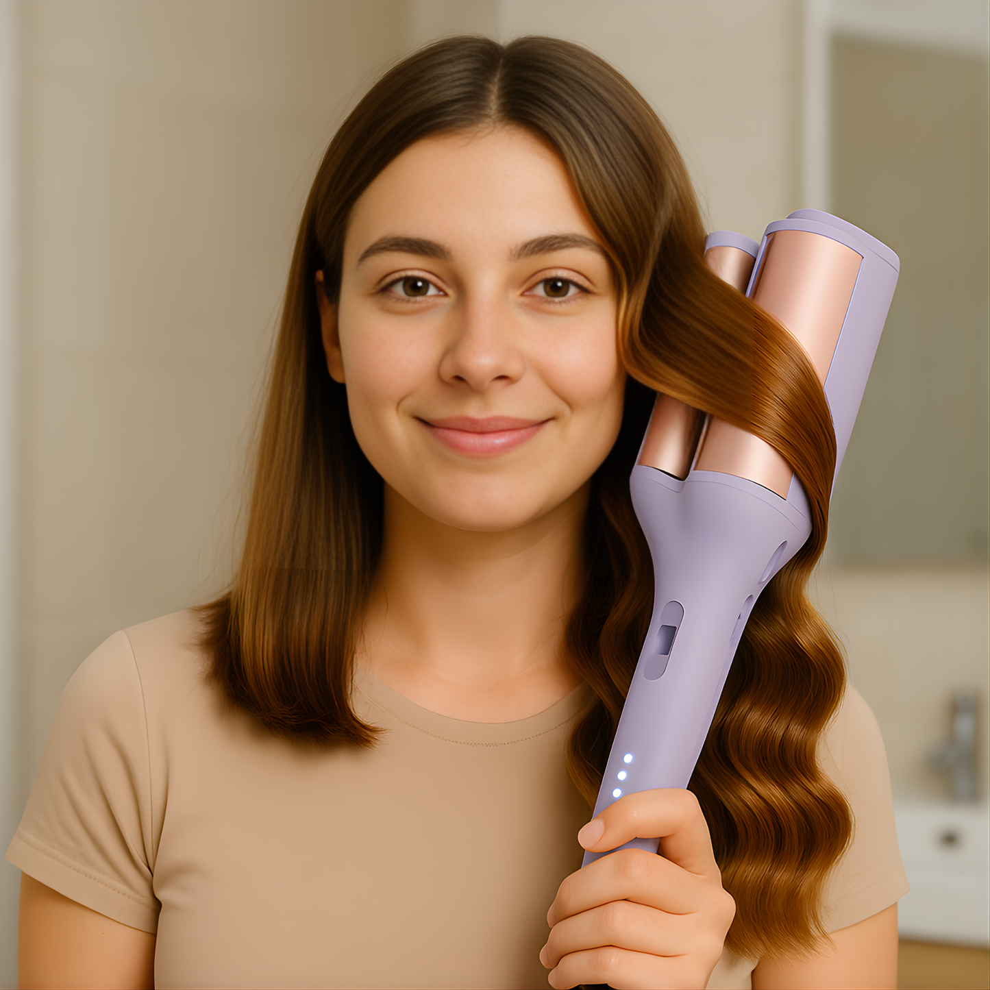 Fast Heating Curling Iron-4 Temperatures
