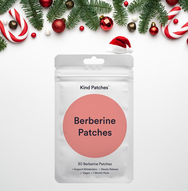 Elevate Your Wellness Routine with Kind Patches: 30 Vegan Berberine Transdermal Patches for Steady Energy Release